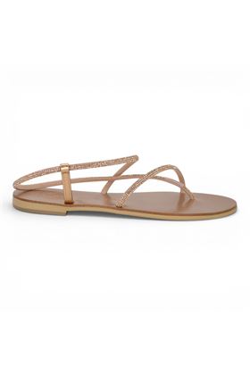 Infradito donna Nicolas Lainas colore rame. NICOLAS LAINAS | 67TC-RAME